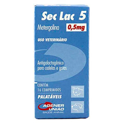 SEC LAC 0,5MG CX C/ 16 COMP AGENER