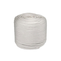 CORDA SEDA TRANCADA BRANCA 14MM MT