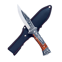 FACA CAMPING 27CM DAMASCO ADAGA HZ-1190