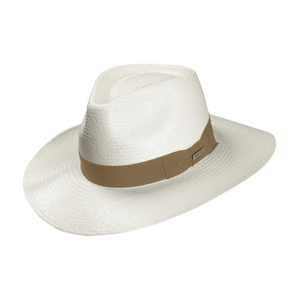 CHAPEU PANAMA COR 73 FITA CAMEL TAM G 60 REF 11081 MARCATTO