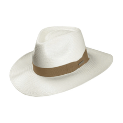 CHAPEU PANAMA COR 73 FITA CAMEL TAM G 60 REF 11081 MARCATTO