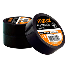 FITA ISOLANTE 20MX19MM PRETA FOXLUX