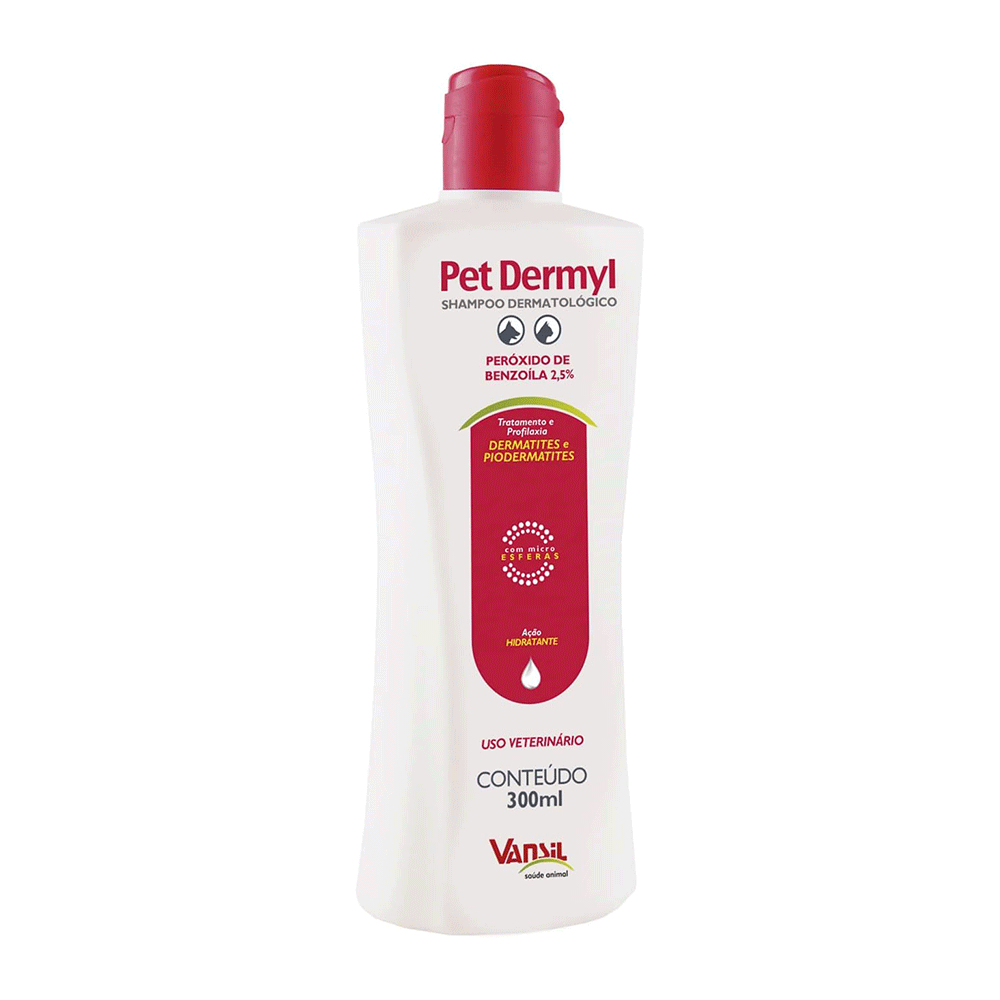 PET DERMYL SHAMPOO VANSIL 300ML