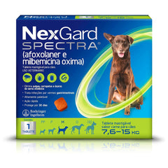 NEXGARD SPECTRA TABELTE MASTIG 7,6-15 KG