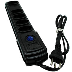 FILTRO LINHA 5 TOMADAS BIVOLT C/ FUSIVEL NATICON
