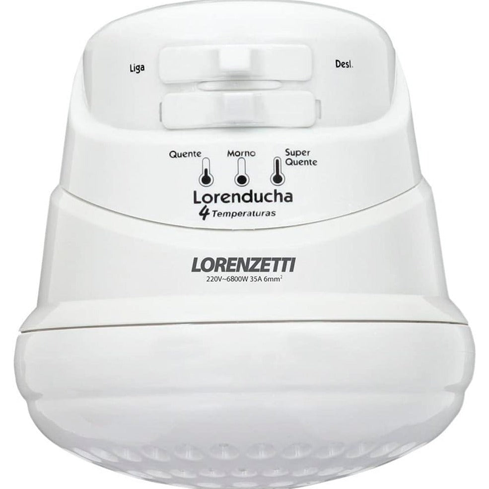 DUCHA BRANCA LORENDUCHA 127V 5500W LORENZETTI