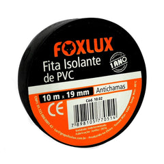 FITA ISOLANTE 10MX19MM PRETO FOXLUX