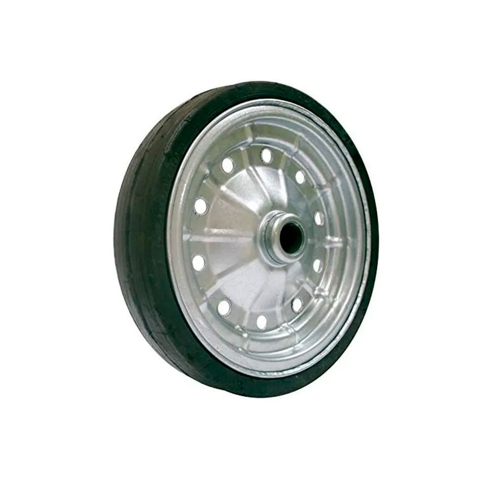 RODA CARRINHO DE MAO PNEU MACICO METALOSA