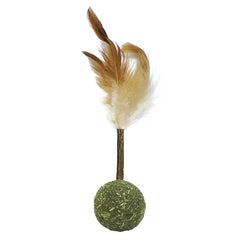 CONE CATNIP MATATABI STICK COM PENA MANGO PET