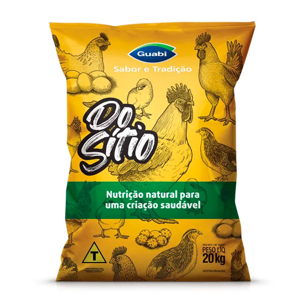 DO SITIO FRANGOS NATURAL PELETIZADA MIX 20K GUABI