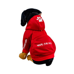 CASACO PET MASCOTE VERMELHO TAMANHO GG REF 876