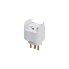 PINO ADAPTADOR 2P+T UNIVERSAL 10A REF 9283 PLUZIER