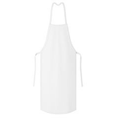 AVENTAL ACOUGUEIRO BRANCO S/ FORRO