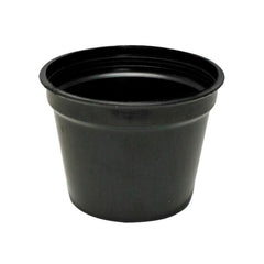 VASO PLASTICO PRETO N0