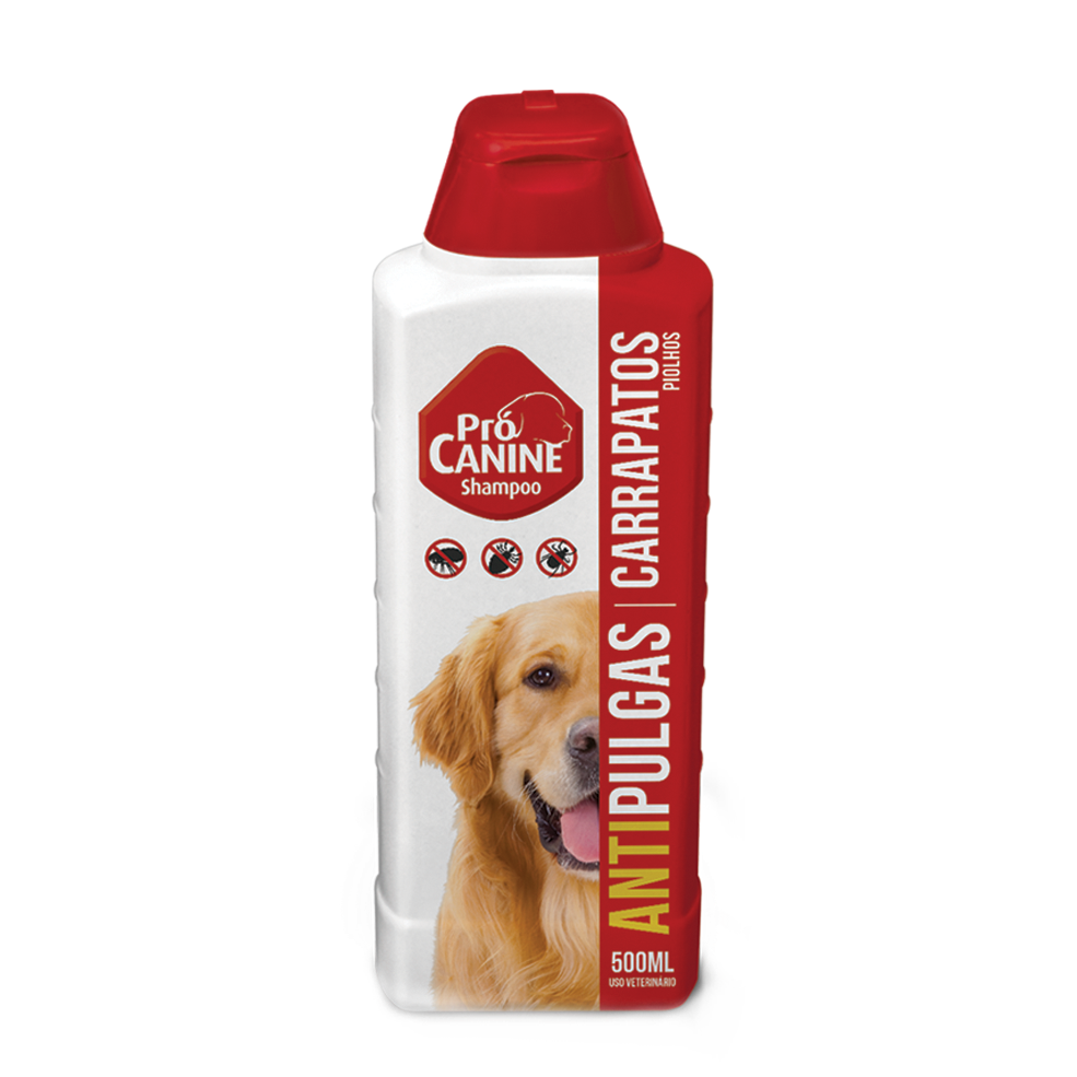 SHAMPOO PROCANINE 500ML A.PULGAS/CARRAPATOS