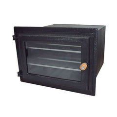 FORNO FOGAO LENHA FRENTE VIDRO 33X48X50CM METALMIG