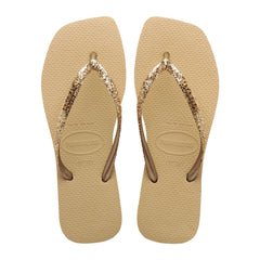 HAVAIANA SLIM GLITTER II AREIA 39/40