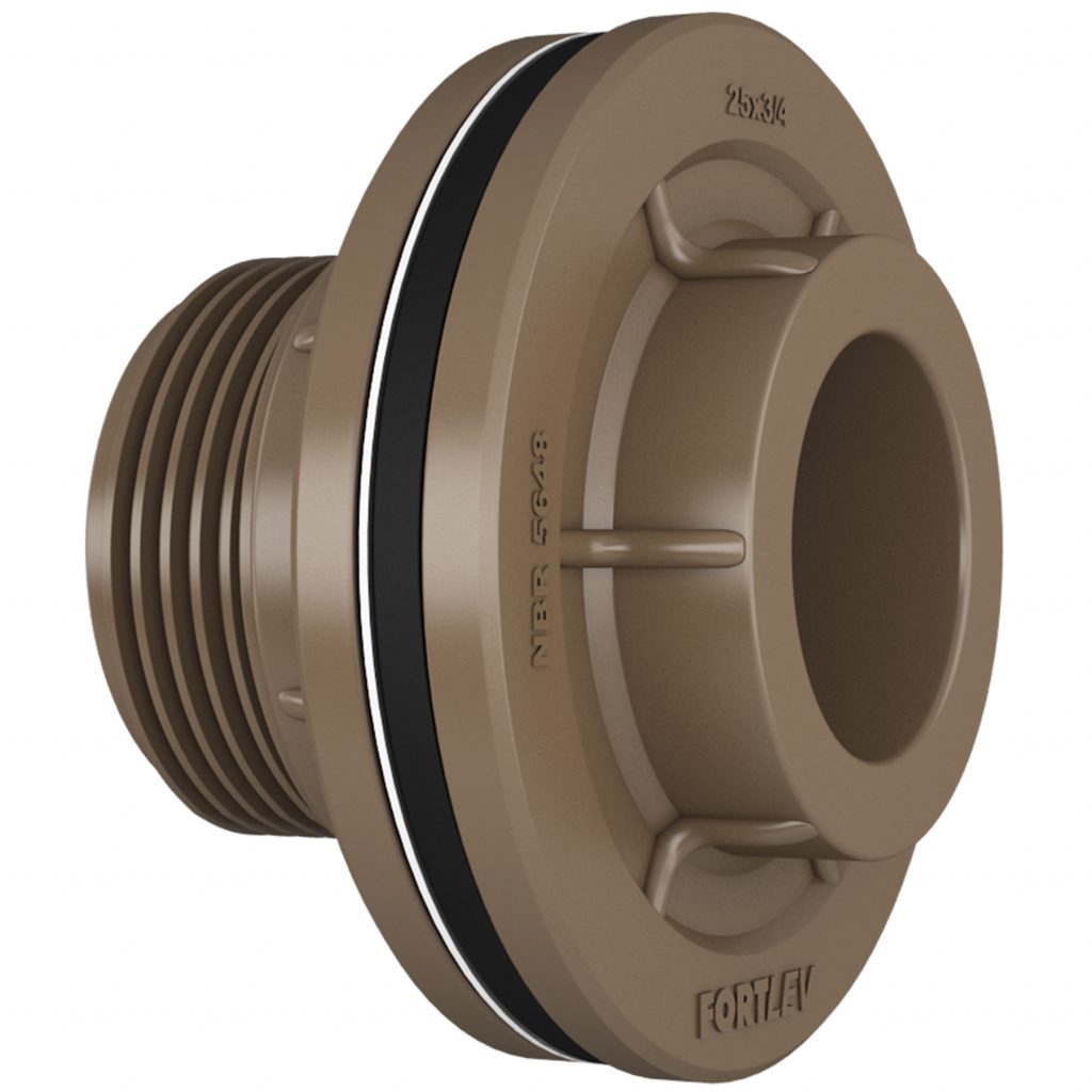 ADAPTADOR SOLDAVEL COM ANEL P/ CX DAGUA 25X3/4 SL FORTLEV
