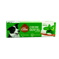 CREME DENTAL P/ CAES 60G SABOR MENTA