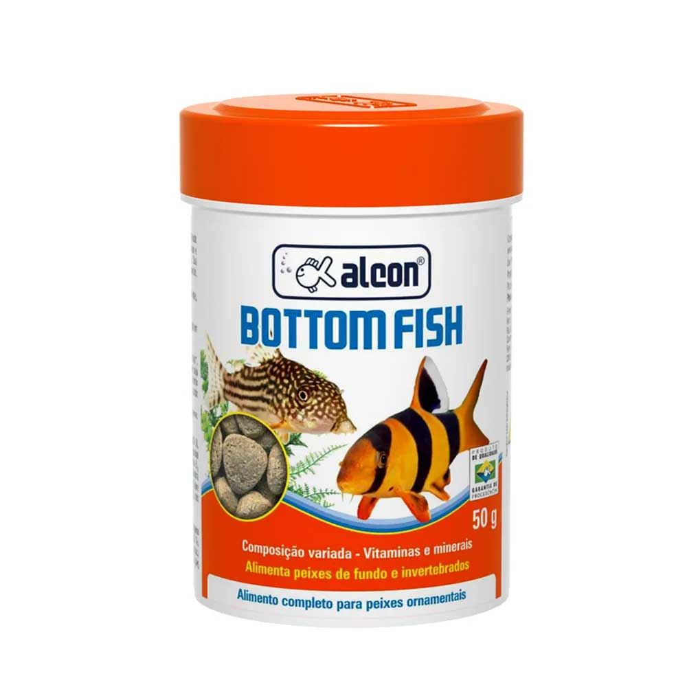 RACAO PEIXE ALCON BOTTOM FISH 50G