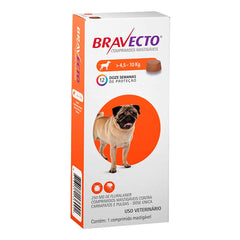 BRAVECTO 250MG DE 4,5 A 10KG