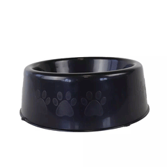 COMEDOURO PLASTICO N1 300ML PRETO PETINJET