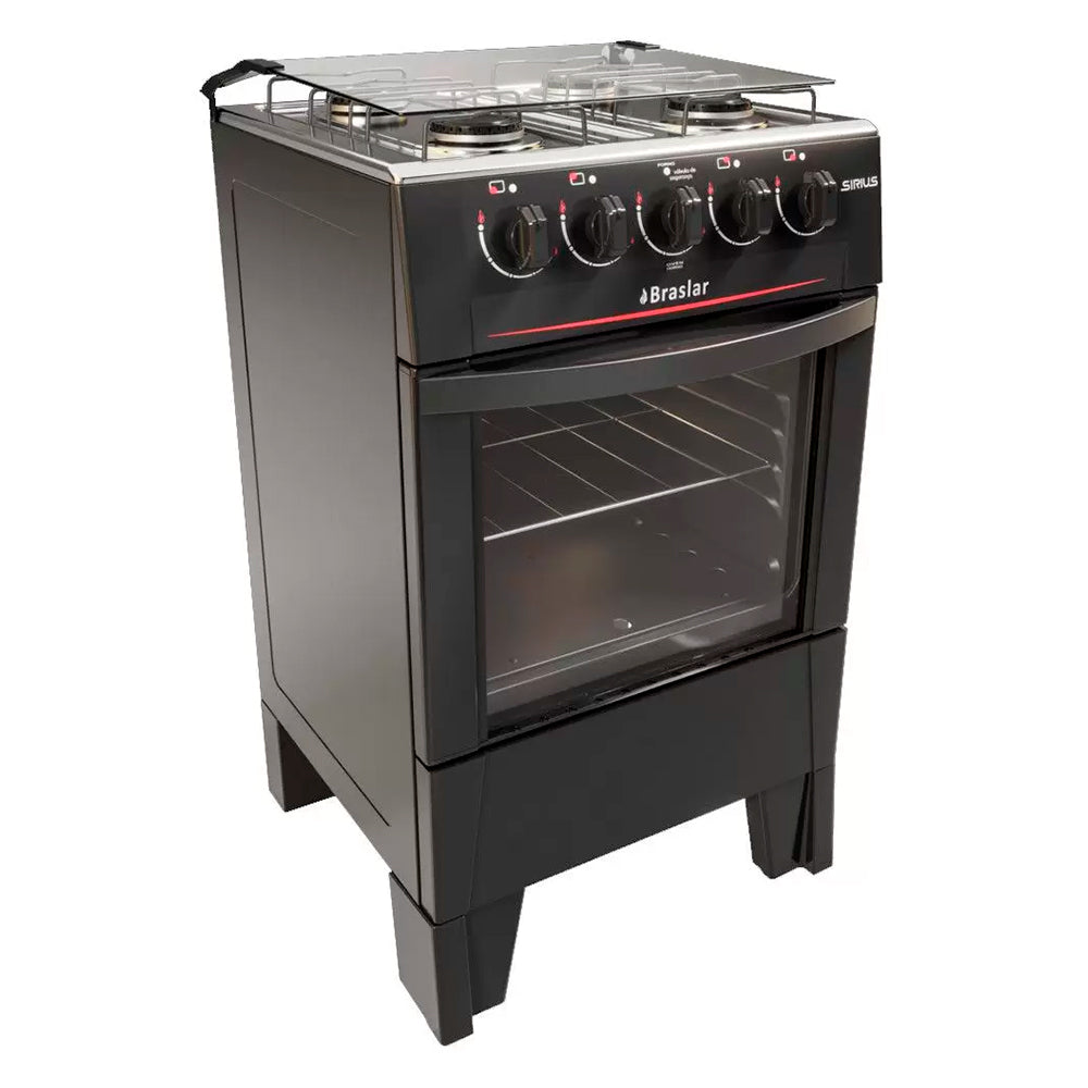 FOGAO 4B BRASLAR SIRIUS S/ACEND 10010077 PRETO