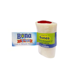 OSSO BONAPET PEQUENO NATURAL RECHEADO SABOR CARNE P/ CAES