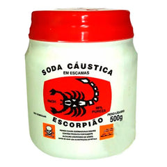 SODA CAUSTICA ESCORPIAO 500G