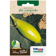 SEMENTE JILO COMPRIDO VERDE CLARO SACHE TOPSEED