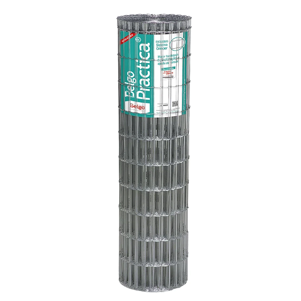TELA ALAMBRADO/SOLDADA 1,5mt X 25mt FIO 2,0mm
