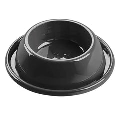 COMEDOURO PLASTICO ANTI-FORMIGA FILHOTE PRETO 300ML