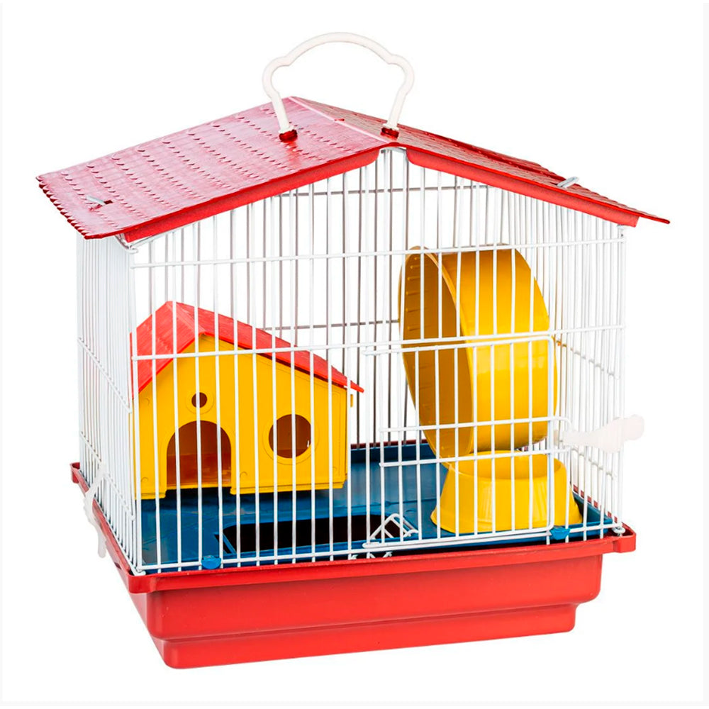 GAIOLA HAMSTER 1 ANDAR COMPLETA JEL PLAST