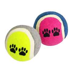 BRINQUEDO BOLA TENIS PCT C/ 2 UNDS