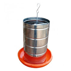 COMEDOURO AVES TUBULAR ACO GALVANIZADO 5 KG