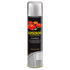 TINTA SPRAY MULTIUSO ACAB. METALICO ALUMINIO 400ML LUKSCOLOR