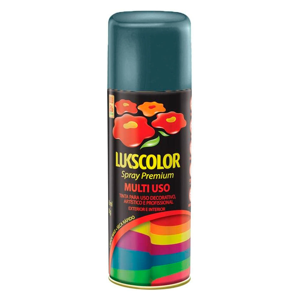 TINTA SPRAY MULTIUSO ACAB. FOSCO PRIMER RAPIDO CINZA 400ML LUKSCOLOR