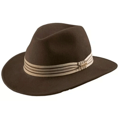 CHAPEU FELTRO EXTRA MACIO COR 77 TABACO TAM 58 REF 14082 MARCATTO