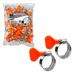 ABRACADEIRA INOX 5/8 10-16MM C/ BORBOLETA C50