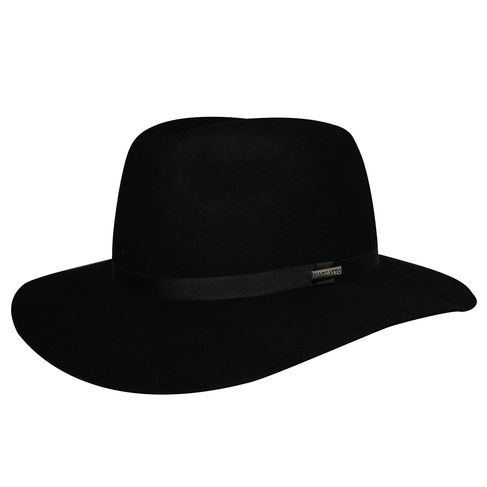 CHAPEU FELTRO MACIO COR 90 PRETO TAM 58 REF 14111 MARCATTO