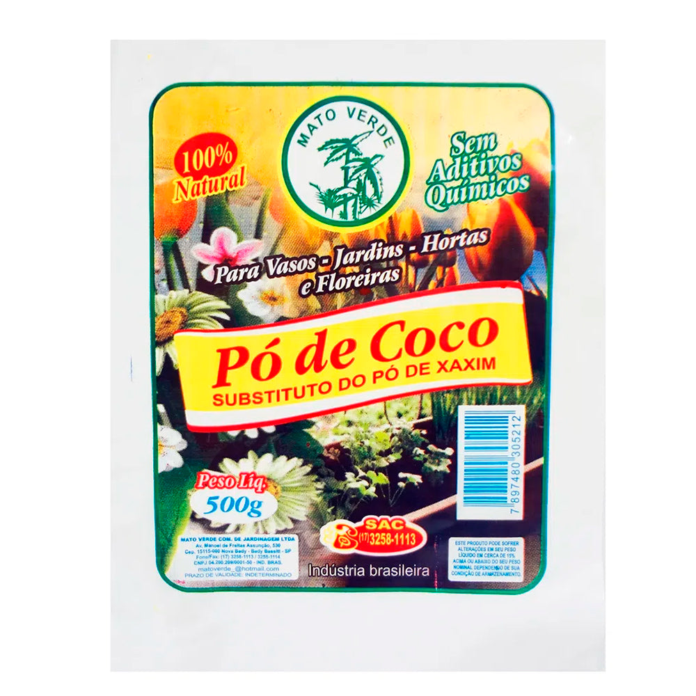 PO DE COCO 500 GR MATO VERDE