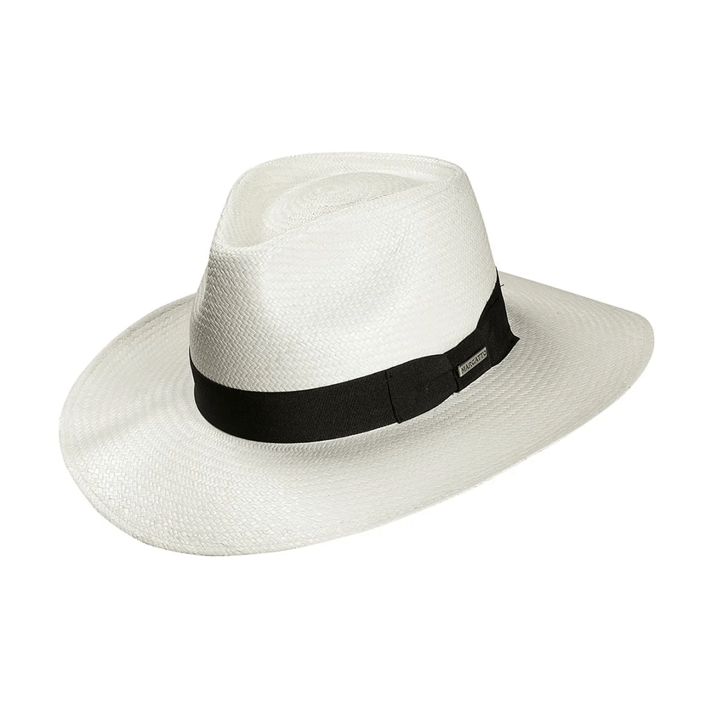 CHAPEU PANAMA COR 90 FITA PRETA TAM M 58 REF 11081 MARCATTO
