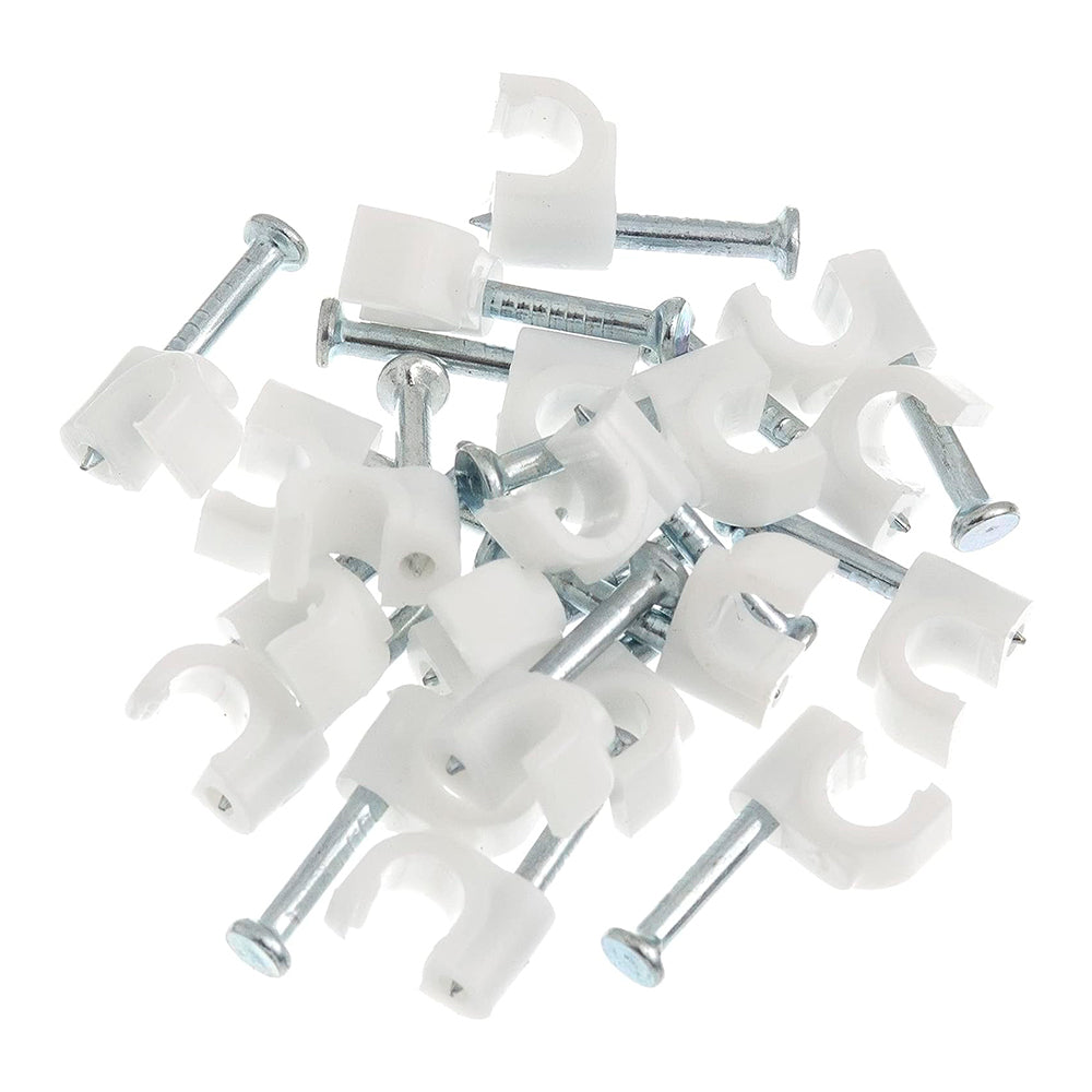FIXA FIO RETANGULAR 2 A 4MM BRANCO C/20