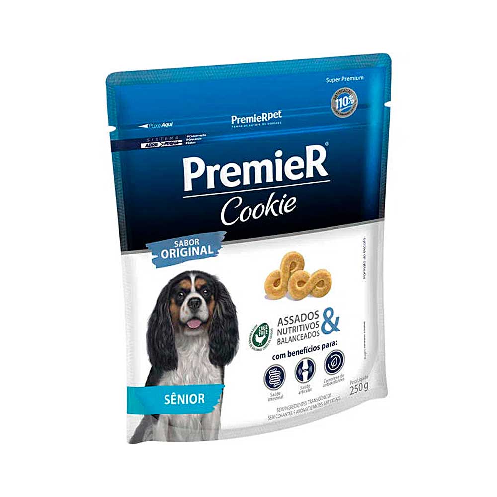 PREMIER COOKIE CAES AD SENIOR 250G