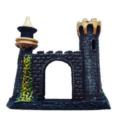 ENFEITE AQUARIO CERAMICA PORTAL NOVE 10X8 CM