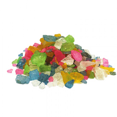 PEDRA ORNAMENTAL P/ AQUARIOS E ARRANJOS MULTICOLORIDA PCT 950GR
