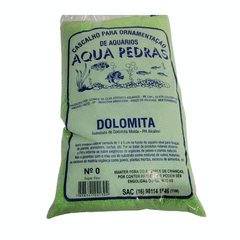 PEDRA ORNAMENTAL P/ AQUARIOS E ARRANJOS DOLOMITA VERDE PCT 950GR