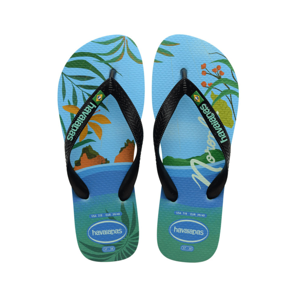 HAVAIANA TOP POSTCARD VERDE VIRTUAL 35/36