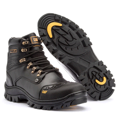 BOTA CAT GRAXO OLEO PRETO REF 2190 BIQUEIRA PVC CATERPILLAR N42