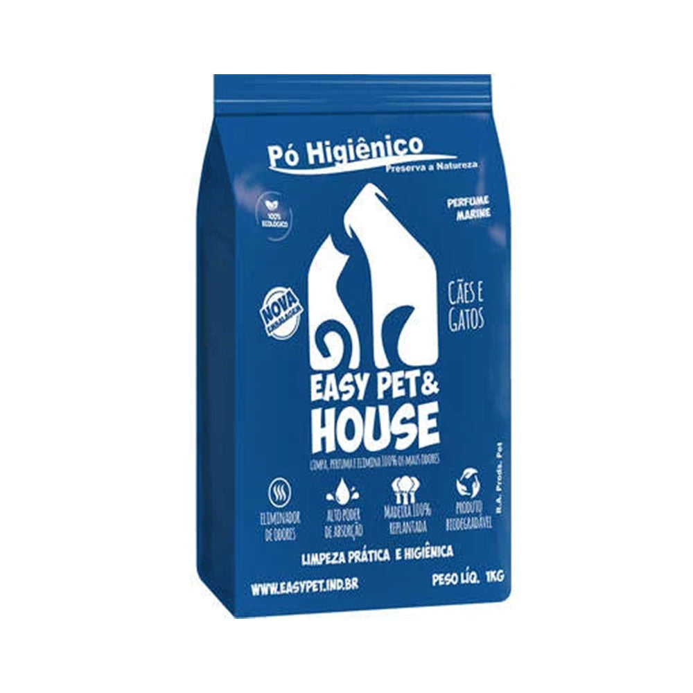 PO HIGIENICO EASY PET 1KG MARINE